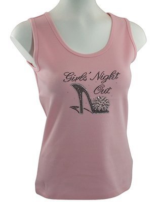 Christine Alexander Girls Night Out Scoop Neck, Tank Top with Swarovski Crystals