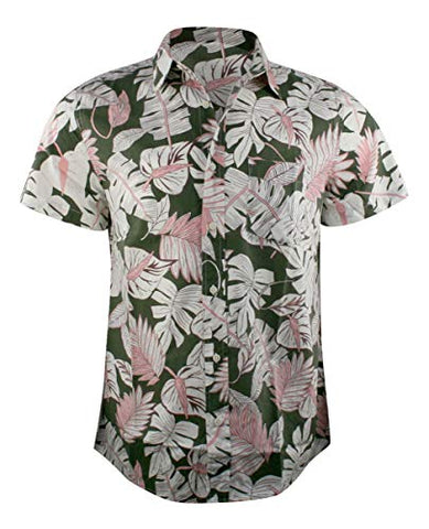 Islandhaze Sportswear – Bird of Paradise, Printed Casual Hawaiian Men’s Shirt
