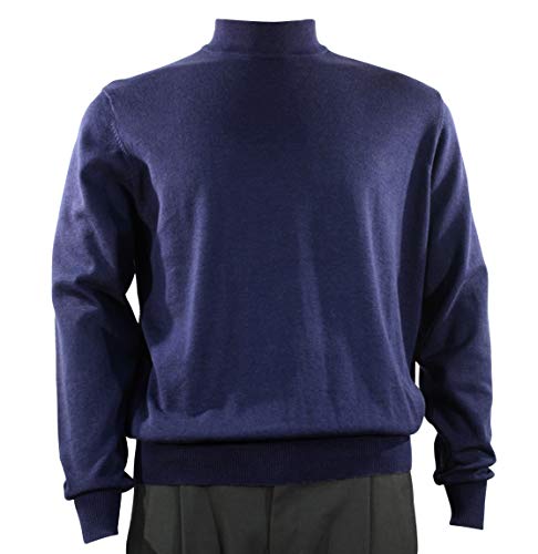 Bassiri L/S Mock-Neck White Sweater 638 main image 0