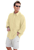 Weekender Canary Pavilion, Long Sleeve, Button Pocket, Casual Shirt