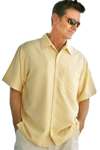 Luau Weekender Bungalow, Button Pocket, Spread Collar, Short Sleeve Men's Shirt
