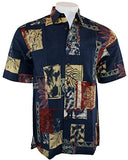 Kahala Sportswear - Isle Tapa, Men's Short Sleeve Hawaiian Style Shirt
