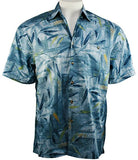 Bamboo Cay - Bamboo Island, Men's Tropical Style Lightweight Cotton Lawn Shirt