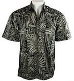 Bamboo Cay - Bamboo Leaves, Tropical Style, Moisture Wicking Men's Shirt