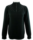 Christine Alexander - Crystal Rain, Sweater Accented with Swarovski Crystals