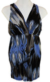 Karen Kane - Surplus Tank, Geometric Print, Sleeveless, V-Neck Tank Top