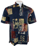 Kahala Sportswear - Isle Tapa, Men's Short Sleeve Hawaiian Style Shirt